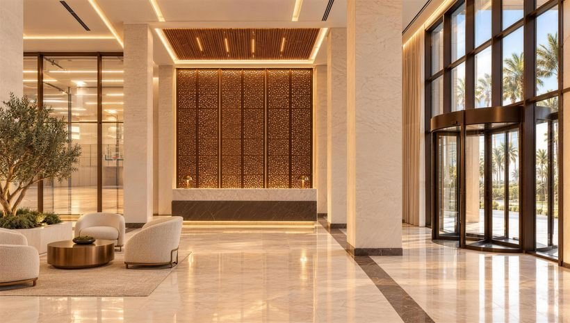Annex entrance lobby