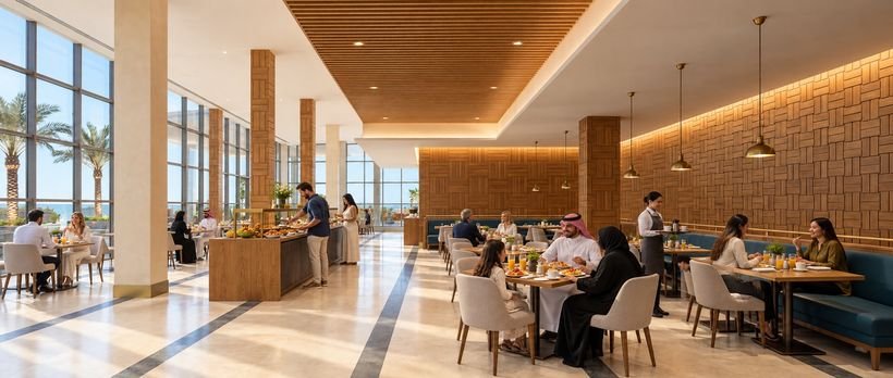 Breakfast buffet