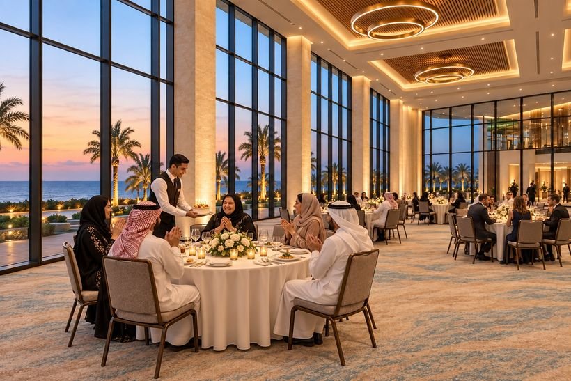 A family milestone in the banquet hall