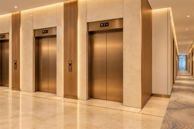 Guest lift lobby